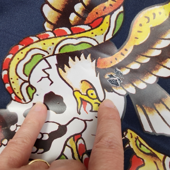 ED HARDY NYC winged skull duffle bag - Picture 11 of 11